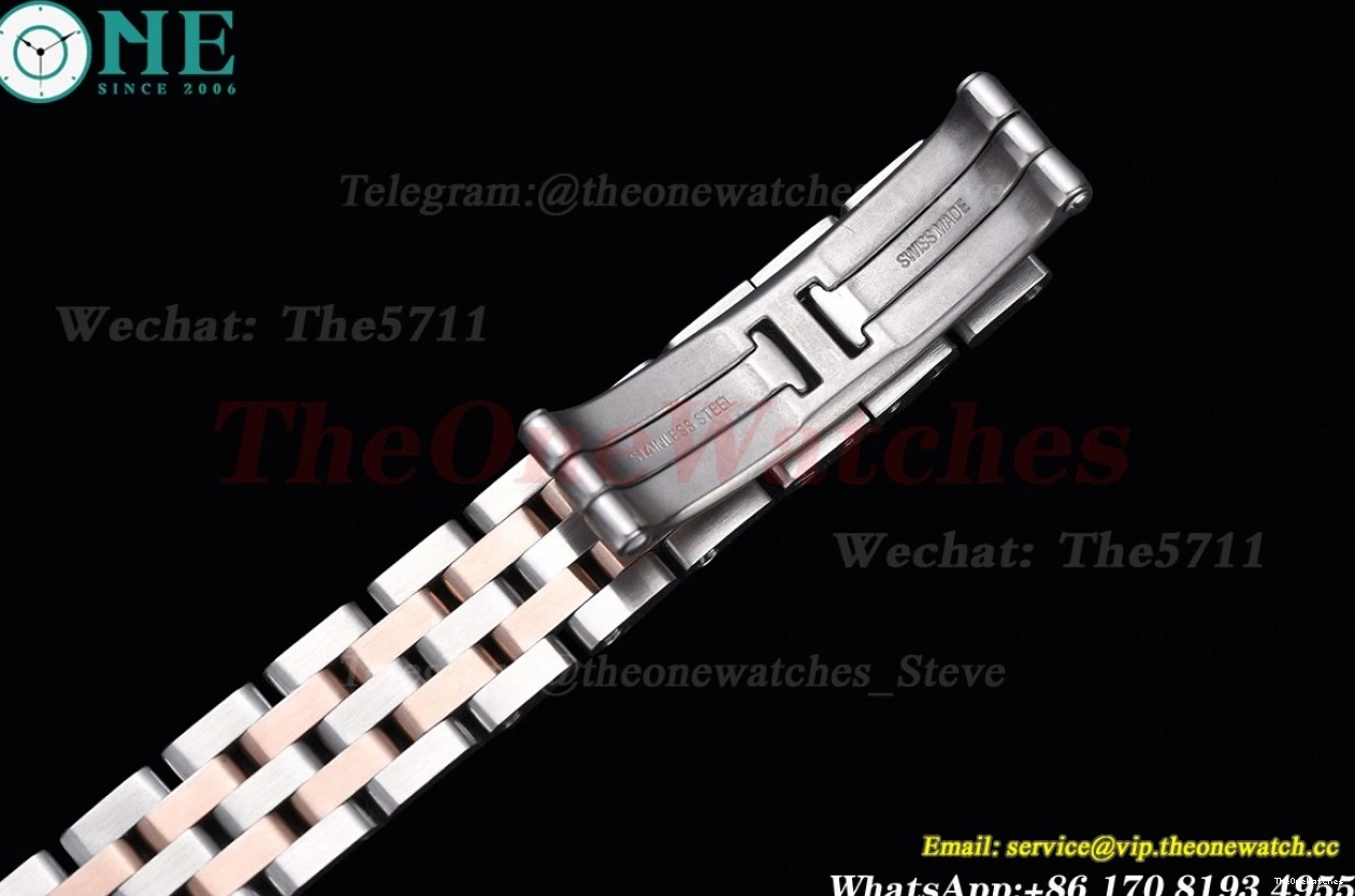 Secrete Ladies RG Dia 8848F Swiss White Panthere 22mm SS De Qtz Dial 0517